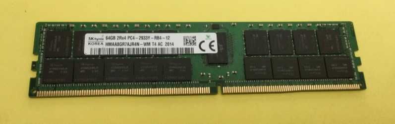 Hynix 64GB(1X64GB) 2RX4 PC4-2933Y DDR4 Server Memory