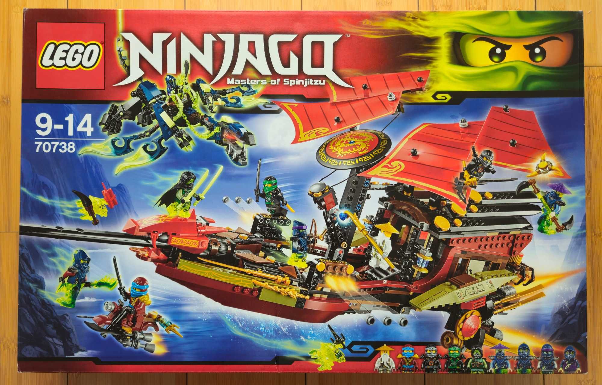 Set LEGO Ninjago SIGILAT 70738 Final Flight of Destiny's Bounty
