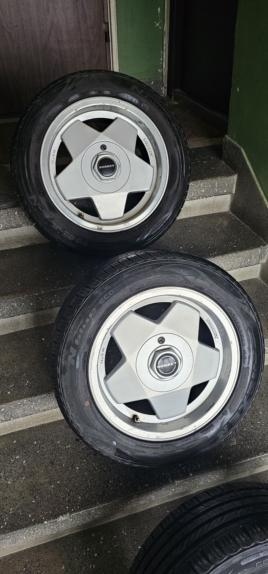 Джанти Borbet a 15 4x100 с летни гуми
