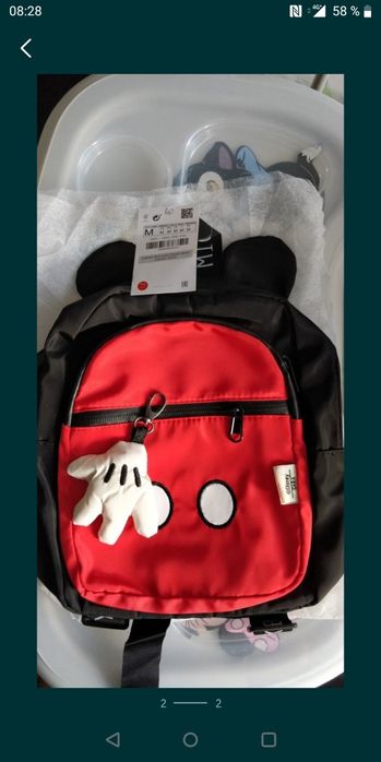 Ie și pantaloni, copii, 4-5 ani, Mini Rucsac Mickey Zara MICKEY Disney