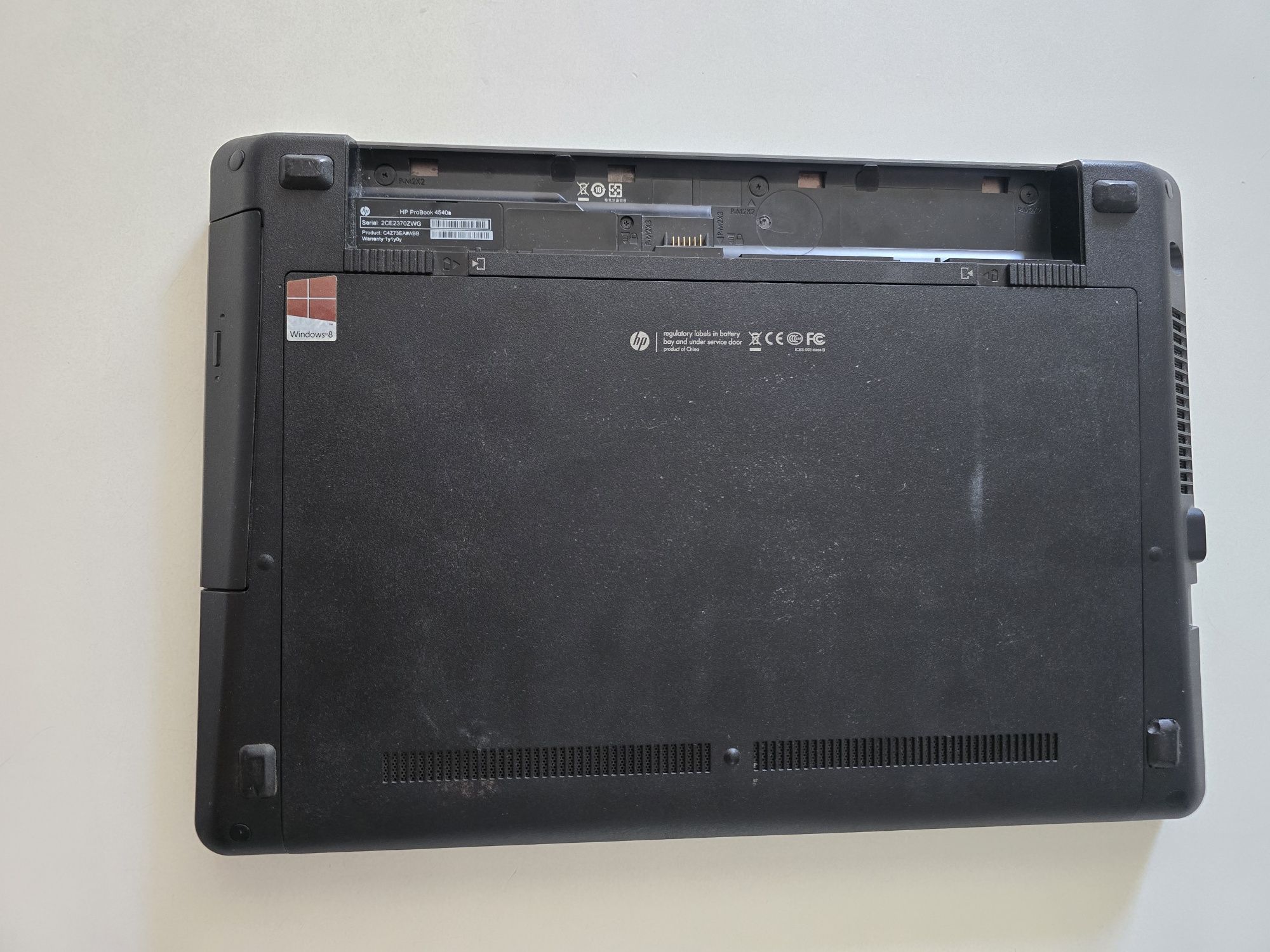 Laptop HP ProBook 4540s incomplet fara ram hdd baterie