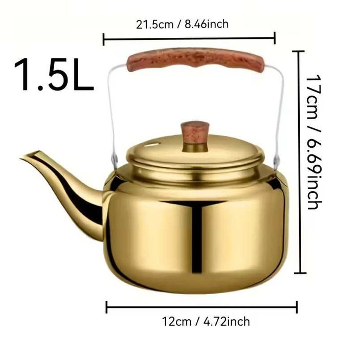 Златен чайник 1L-1.5L-2L