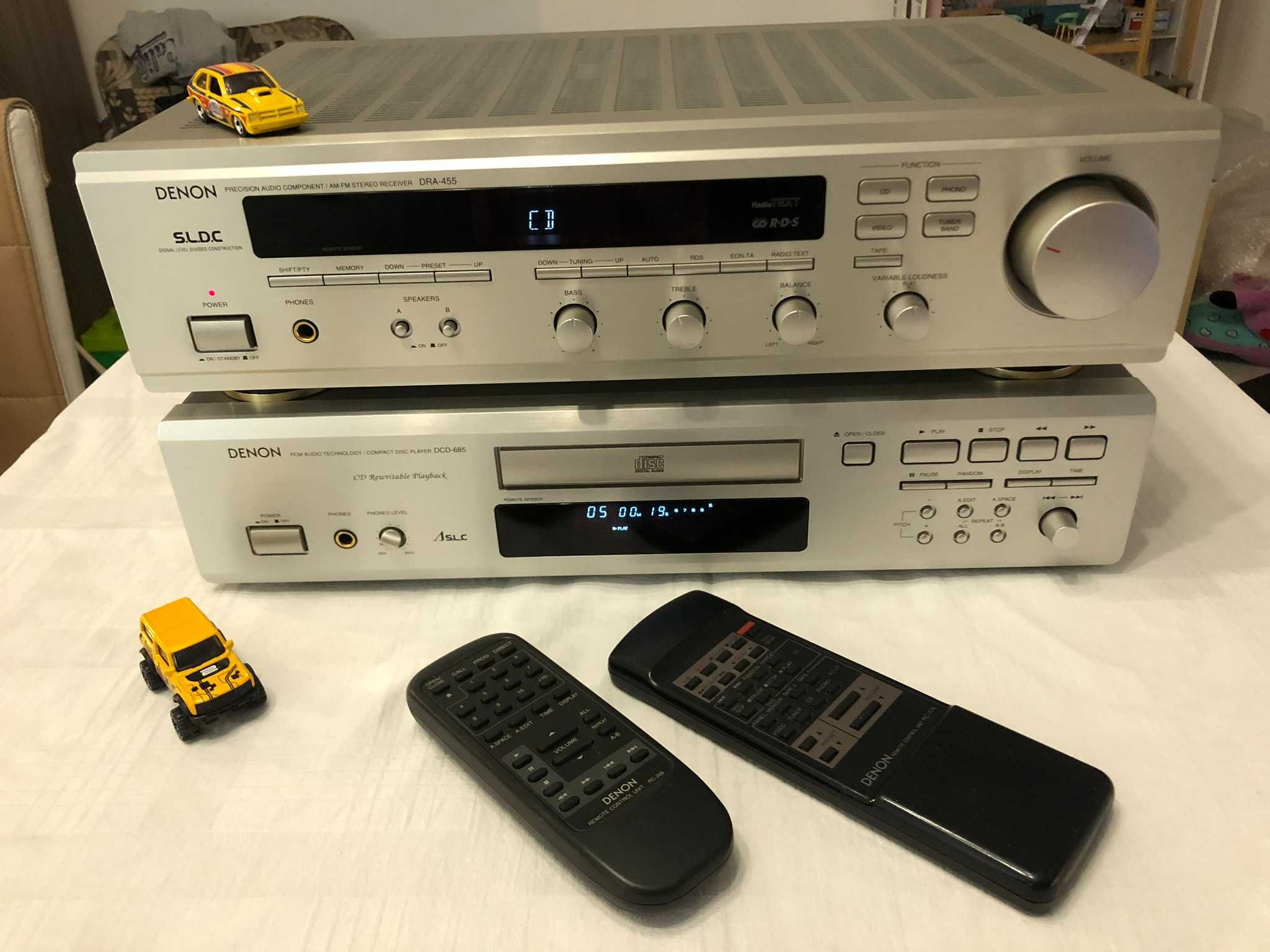 Linie Denon Denon DRA-455 Denon DCD-685