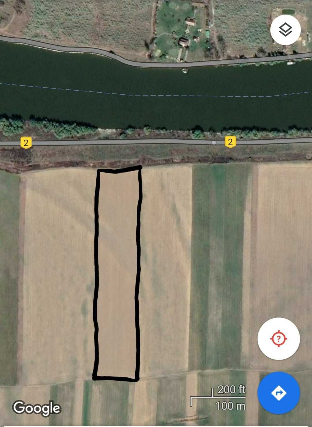 Intravilan 1000 mp cu casa + Arabil 2,5 ha in Delta Dunarii, Partizani