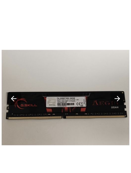 Memorie Ram 16gb single channel G.Skill
