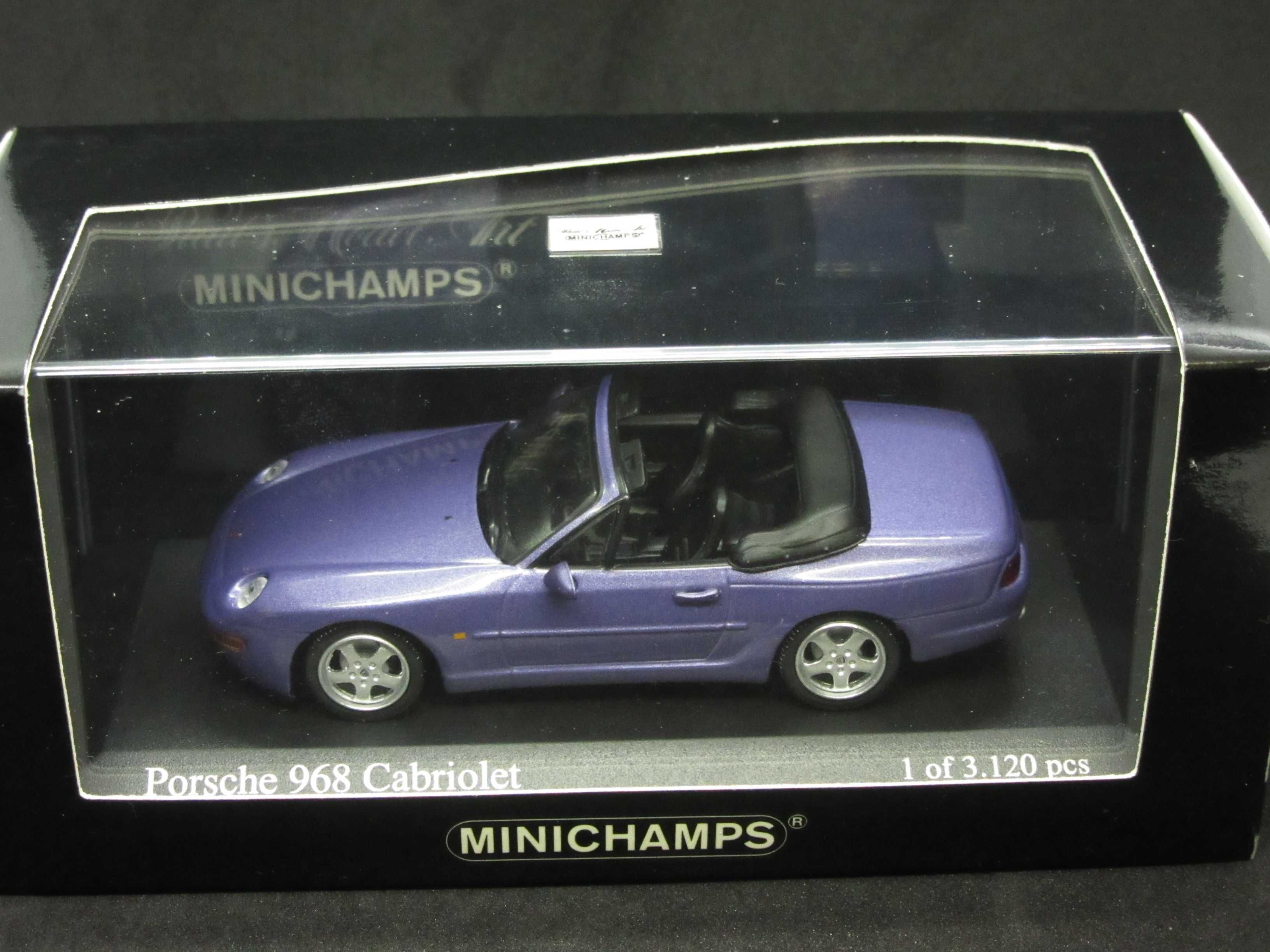 Macheta Porsche 968 cabriolet Minichamps 1:43