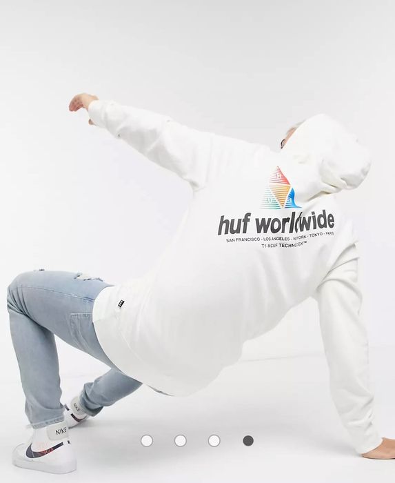 НОВ HUF Peak Sportif Pullover Hoodie мъжки суичър/худи - р.Л