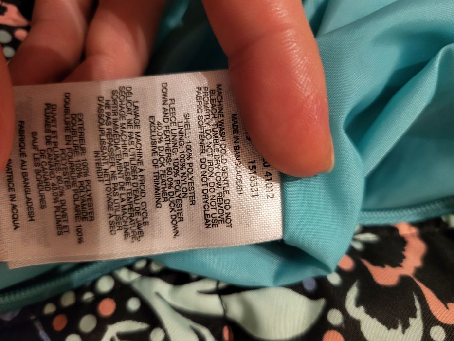 Combinezon Columbia, 9- 12 luni puf pene