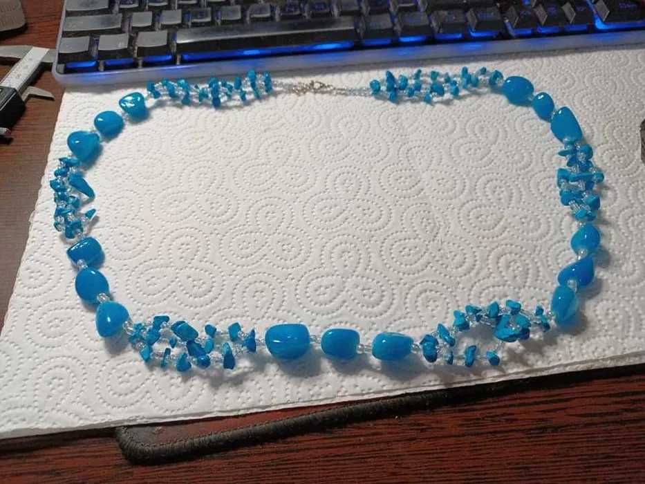 Lot vintage de 8 coliere diferite 2