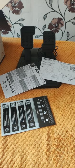 Волан и педали trustmaster t80.