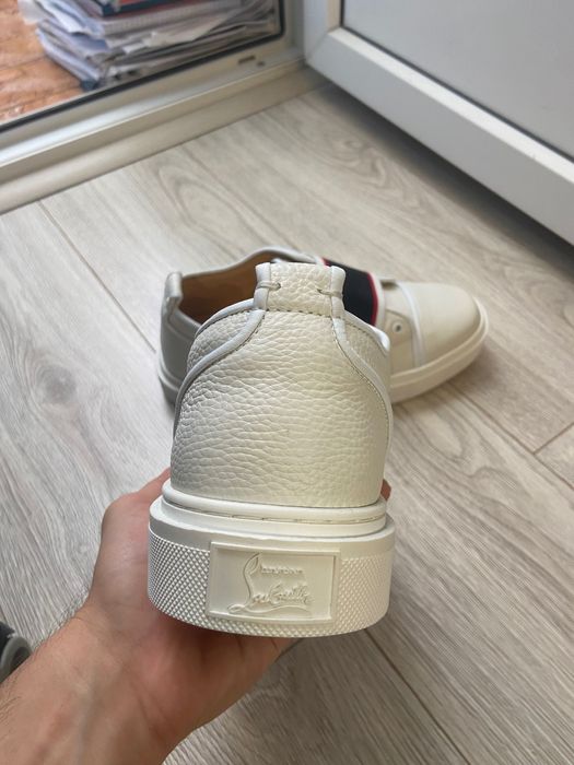 Christian Louboutin Adolescenza Sneakers Alb