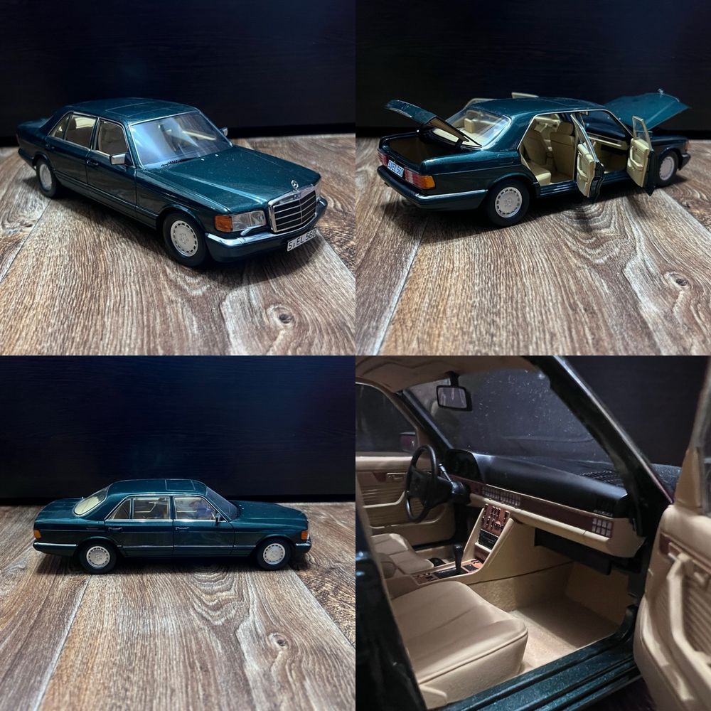 1:18 модель мерседес w126