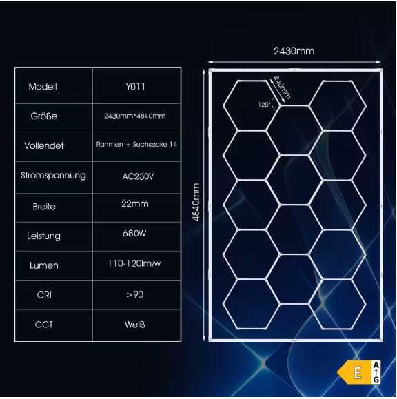 LED oсветление за сервизи, салони, фитнеси, Berber shop.
