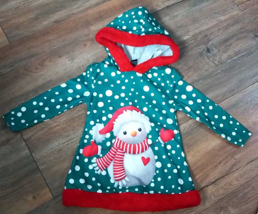 Коледни дрешки за момиче р-р 98/104 2-4г