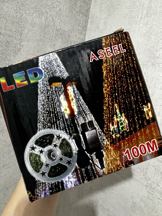 Грилянда  роса 100м. и 50м.