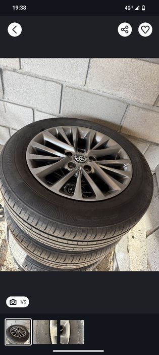 Диски с летн шинами