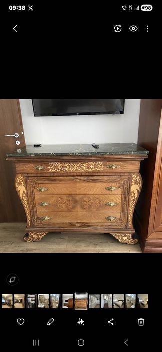 Comoda Biedermeier an 1900