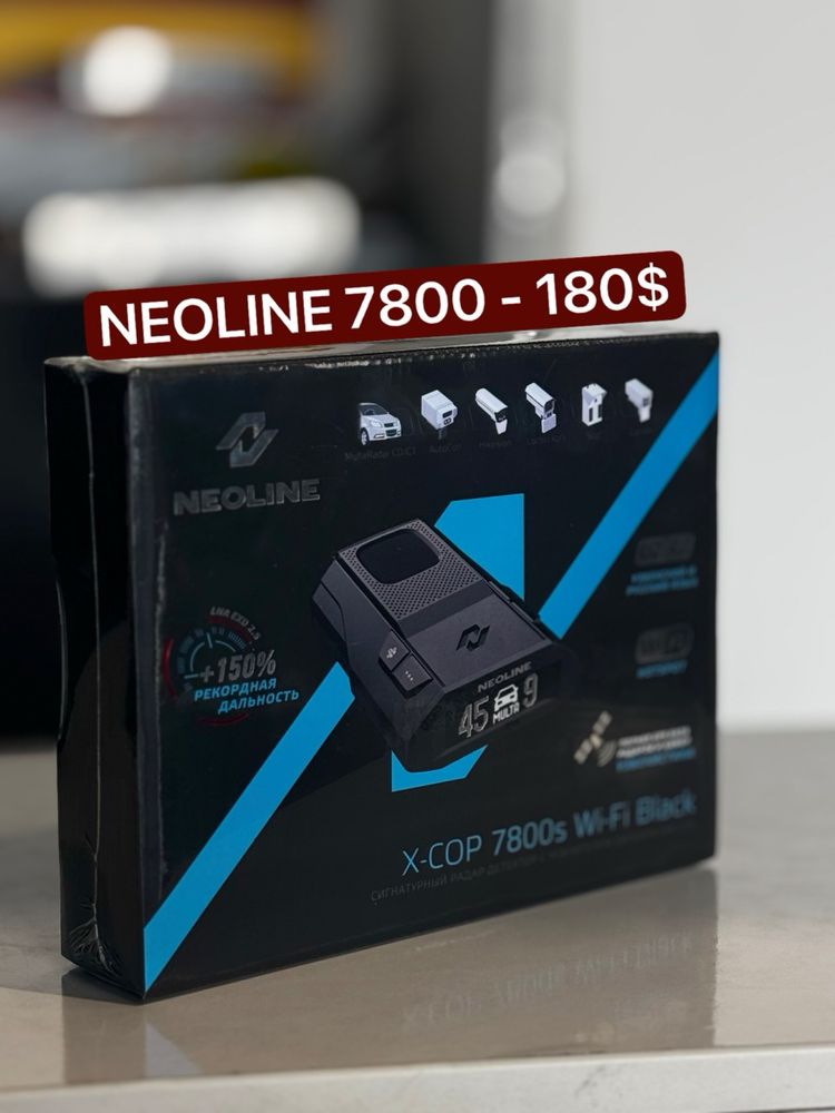 Антирадар Neoline 7800 Black Wifi
