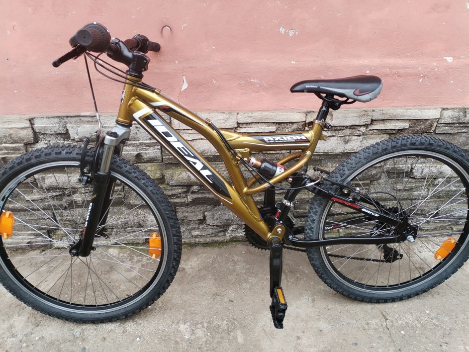 Bicicleta copii roti 24 Full suspensie cadru aluminiu