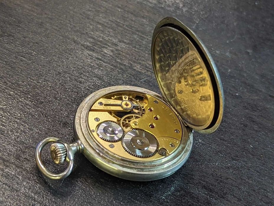 Ceas de buzunar Longines, 1905 - Ceas vechi de buzunar mecanic.