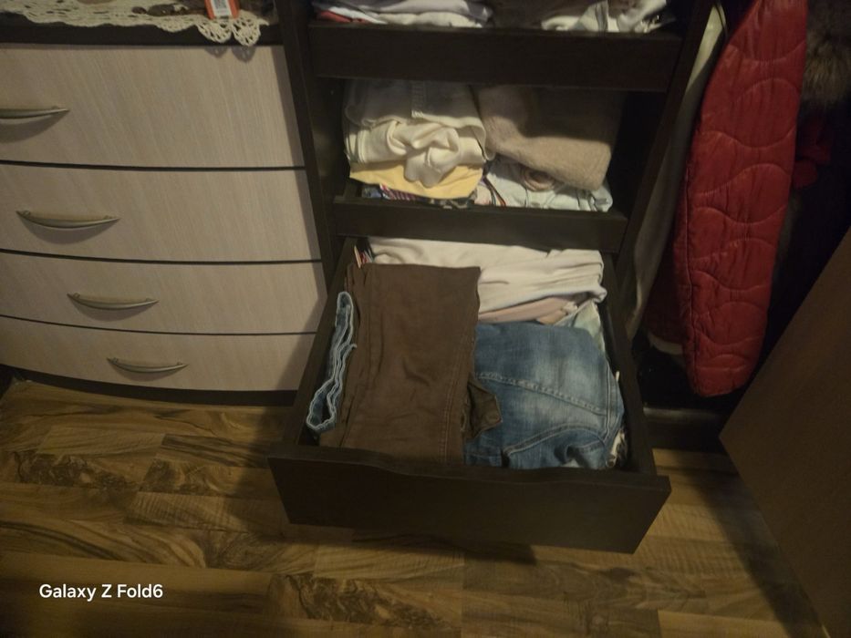 Гардероб избелен дъб с венге