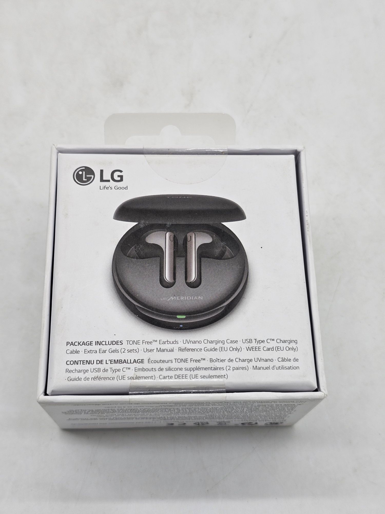 Casti Audio In-Ear LG TONE Free FN7, True Wireless, Bluetooth, UV Nano