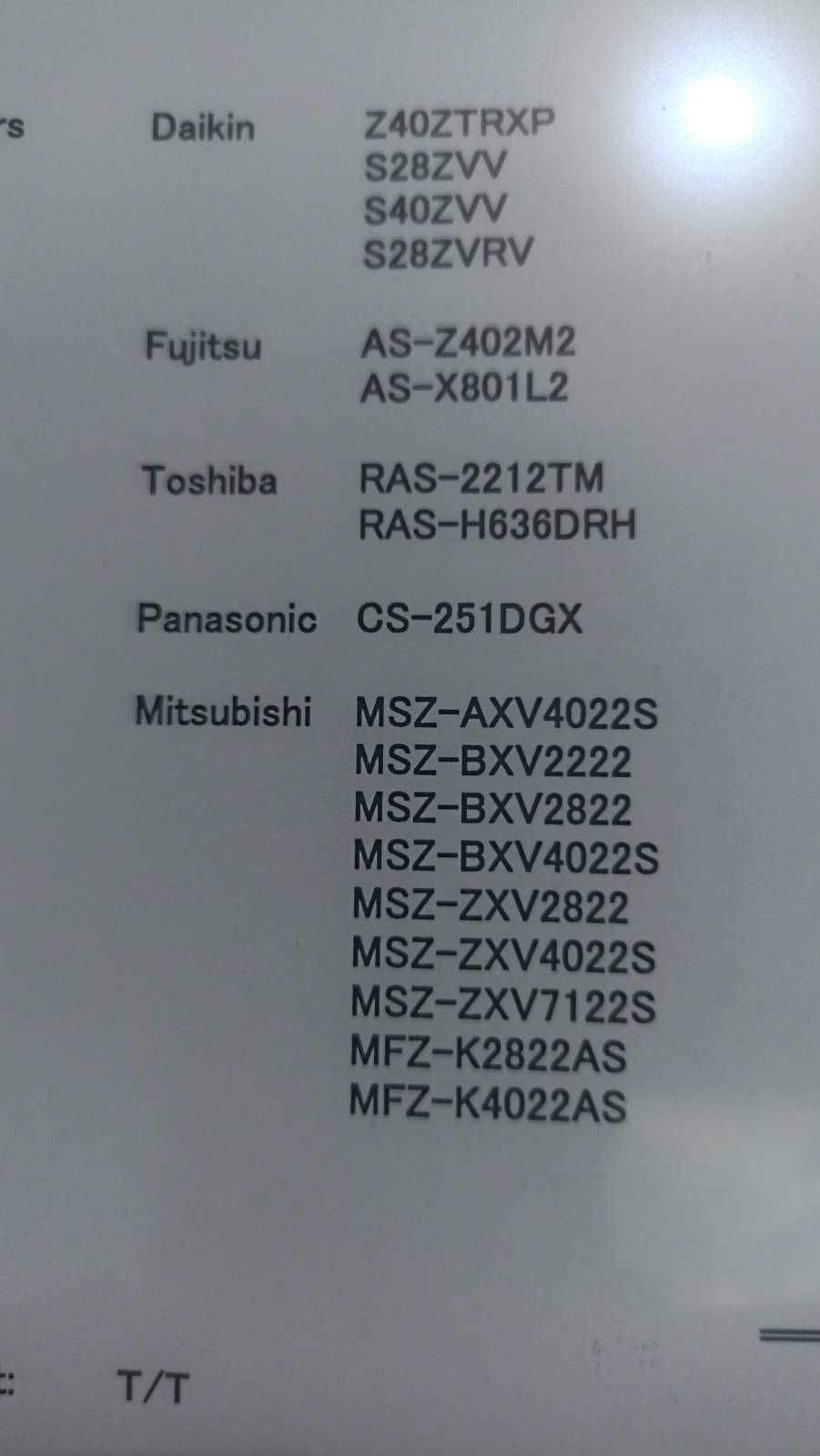 Японски Климатик TOSHIBA RAS-2511TM, Хиперинвертор, BTU 12000, A+++