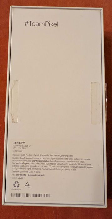 Pixel 6 PRO - 128GB - adus din SUA