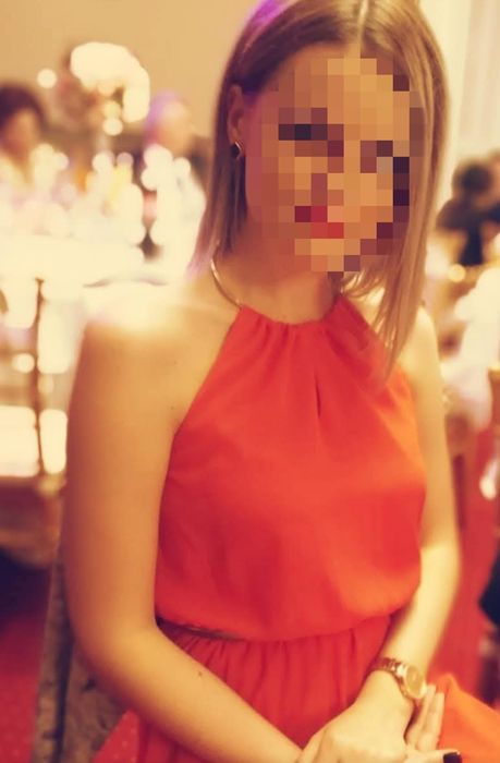 Rochie lunga roșu corai
