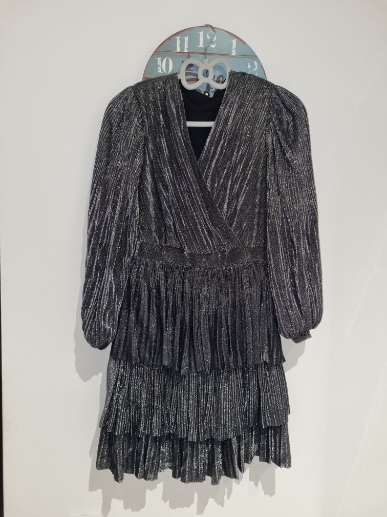 Rochie argintie ocazie