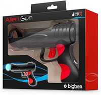 Pistol pentru PS Move PS3 PS4 PS5 - Big Ben Alien Gun - Negru / Rosu