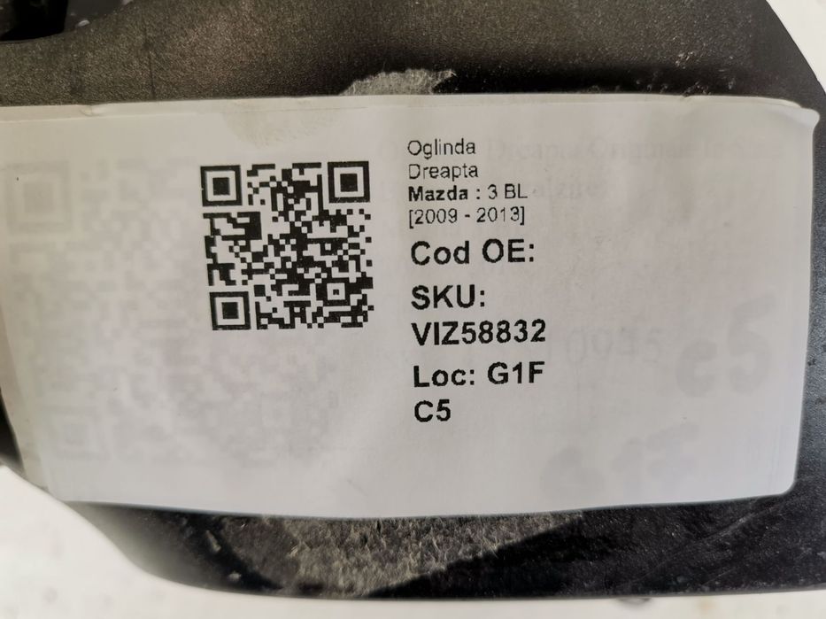 Oglinda Dreapta Mazda  3 BL 2009 2010 2011 2012 2013 Original In Stare