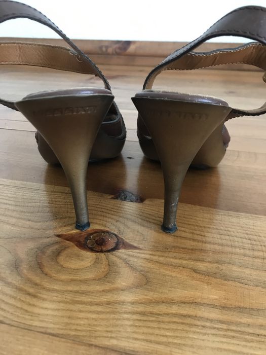 Дамски обувки естествена кожа Miss Sixty 2 чифта /нови и използвани/