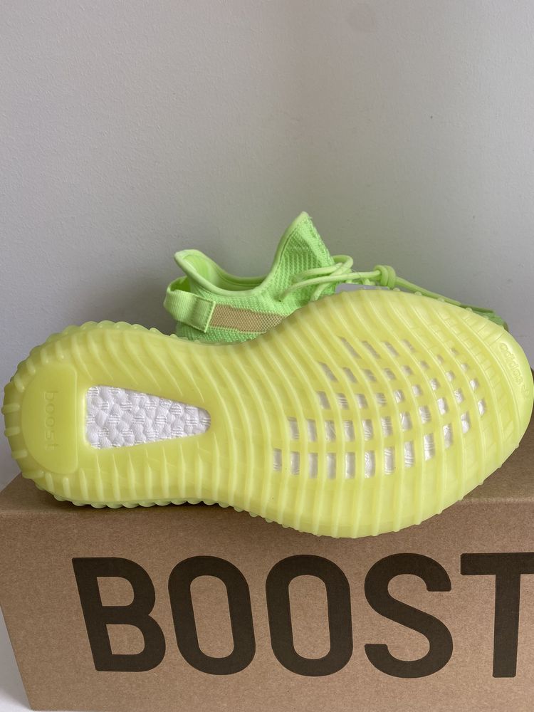 Neon Boost Yeezy 350 V2 Glow Boost Yeezy 36 37 38 39 40 Neon Boost