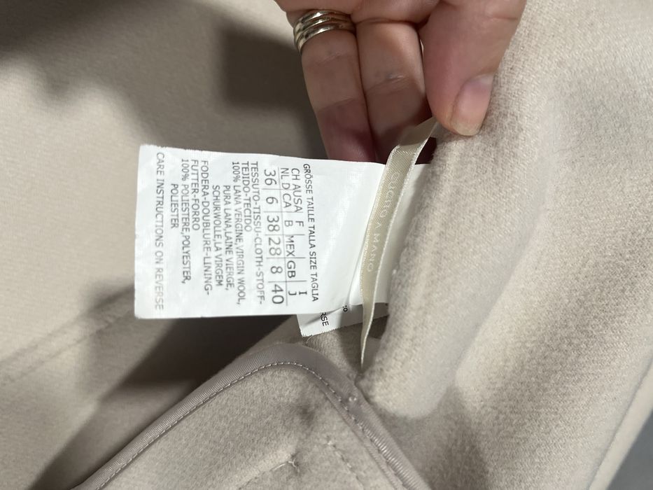 Max mara палто вълна оригинал