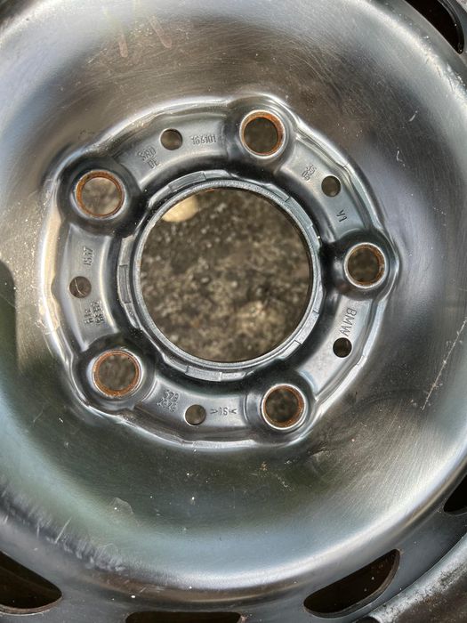 Set 4 Roti cauciuc (iarnă) + jante bmw 185/60/16