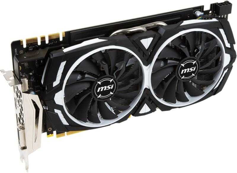 Видео карта MSI GeForce GTX 1070 8GB ARMOR