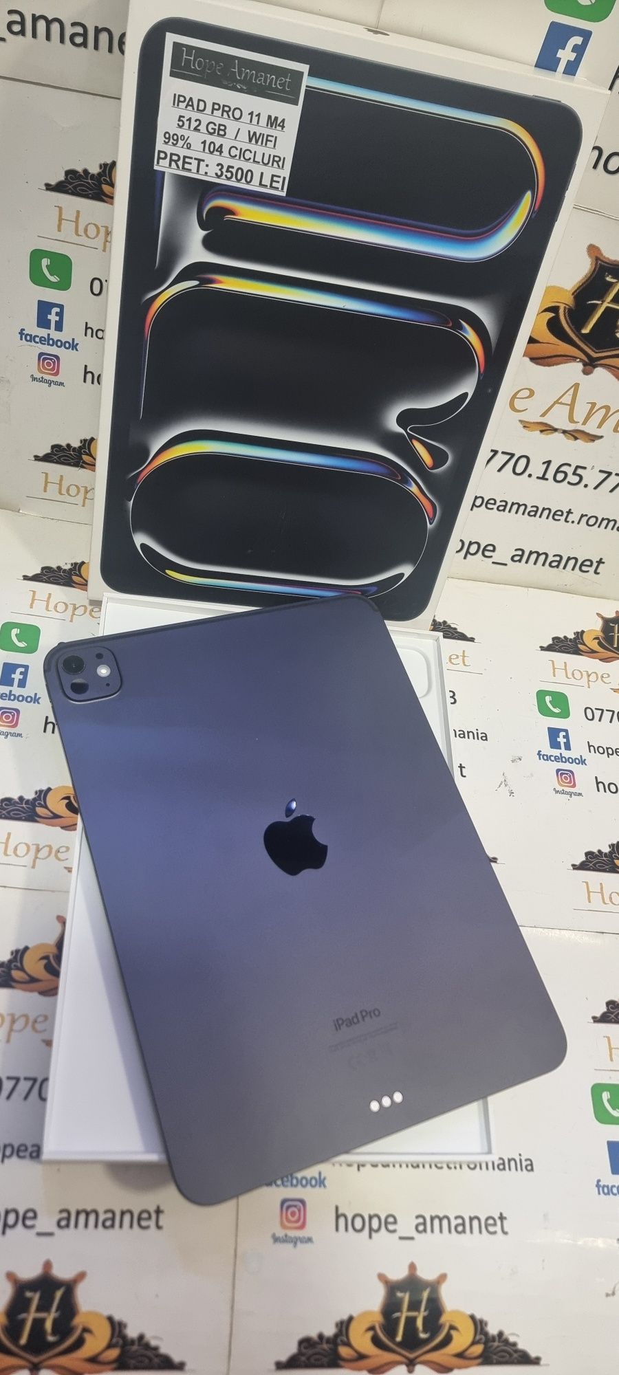 Hope Amanet P6 ipad Pro 11 M4 512GB