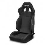 Sparco R100 Сгъваема спортна седалка - Чисто черен вариант