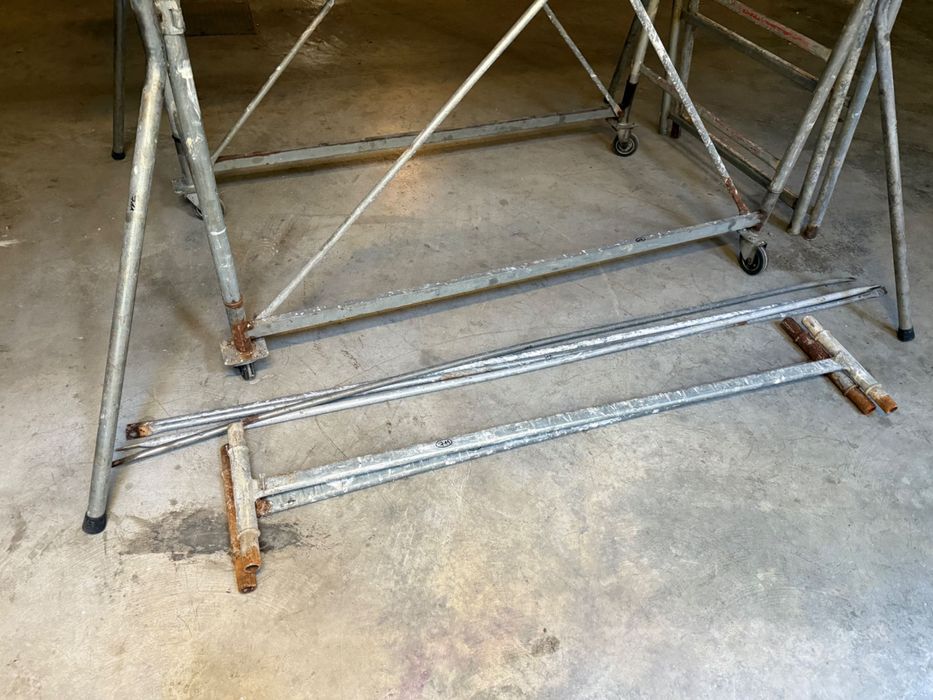 Schela mobila otel zincat 4,5 metri