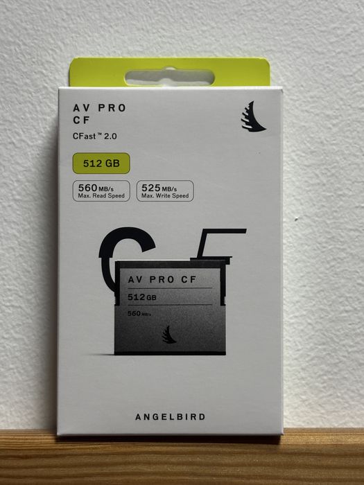 Angelbird 512GB AV PRO CF CFast 2.0 Memory Card