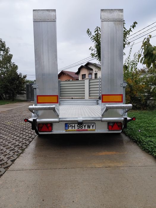 Remorcă transport utilaje