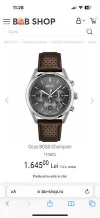 Ceas BOSS Champion cod 1513815 original