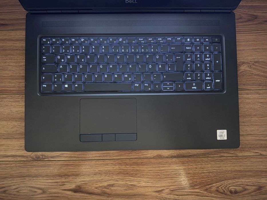 17.3 Dell 7750`Core i7-10850H/RTX 3000/16GB RAM/512GB SSD/FHD IPS