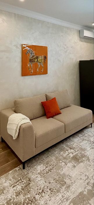 Диван, кресло, пуфик букле