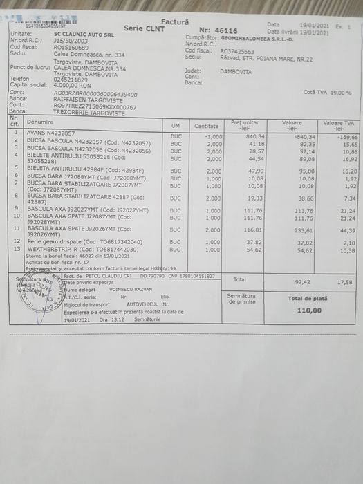 Toyota rav 4 piese mecanică noi an 2012 cu garanție