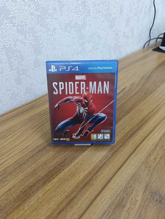 Диск пс4 spider man