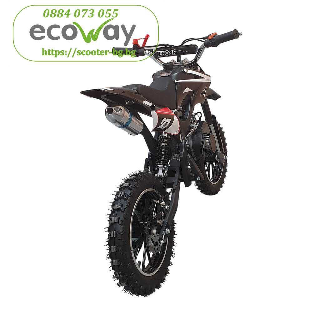 Детски бензинов кросов мотор EcoWay D7-05 - 49CC - 45KM/H