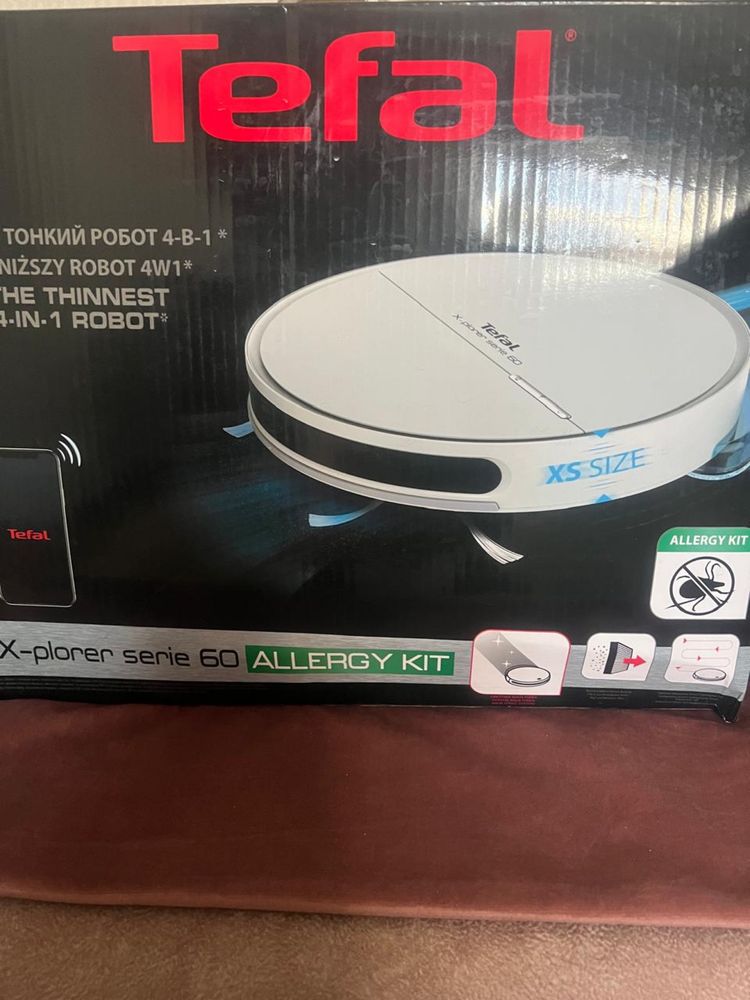 Робот пылесос Tefal x-plorer serie 60