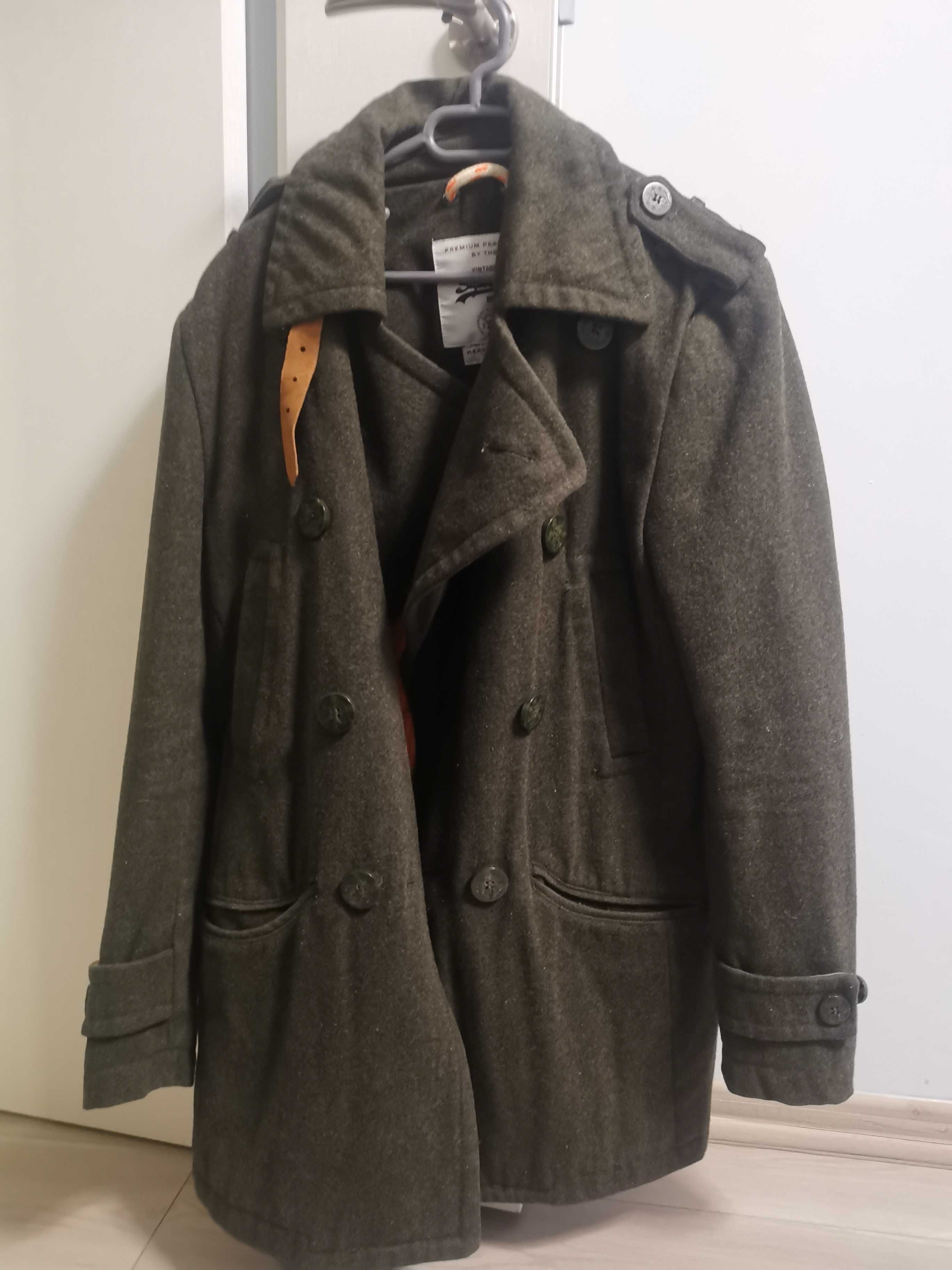 Мъжко вълнено палто Superdry,модел MS5JY002 – размер S